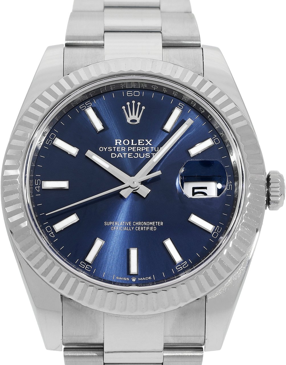 Rolex Datejust Blauw
