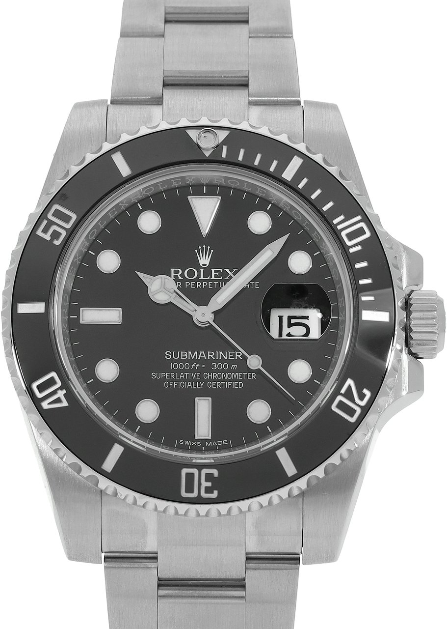 Rolex Submariner Zwart