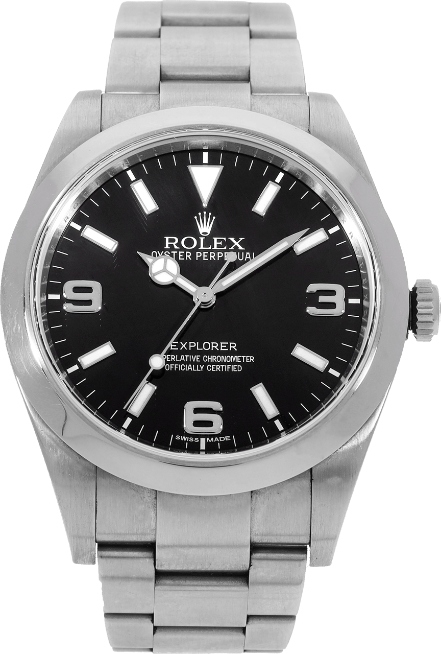 Rolex Explorer Zwart