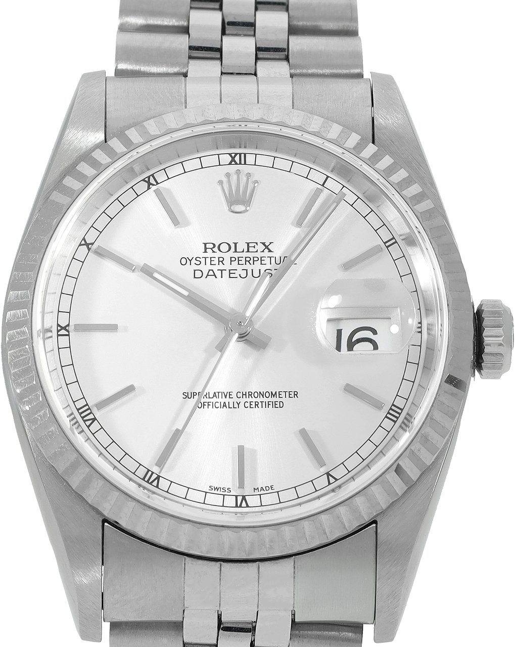 Rolex Datejust Zilver