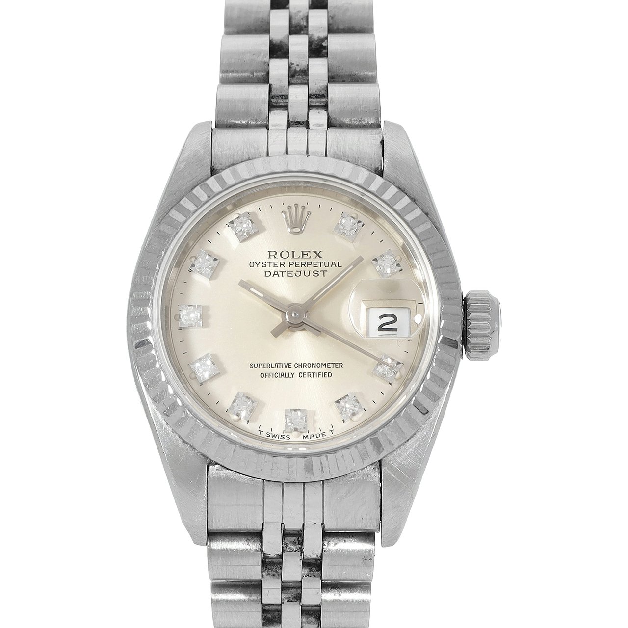 Rolex Datejust Zilver