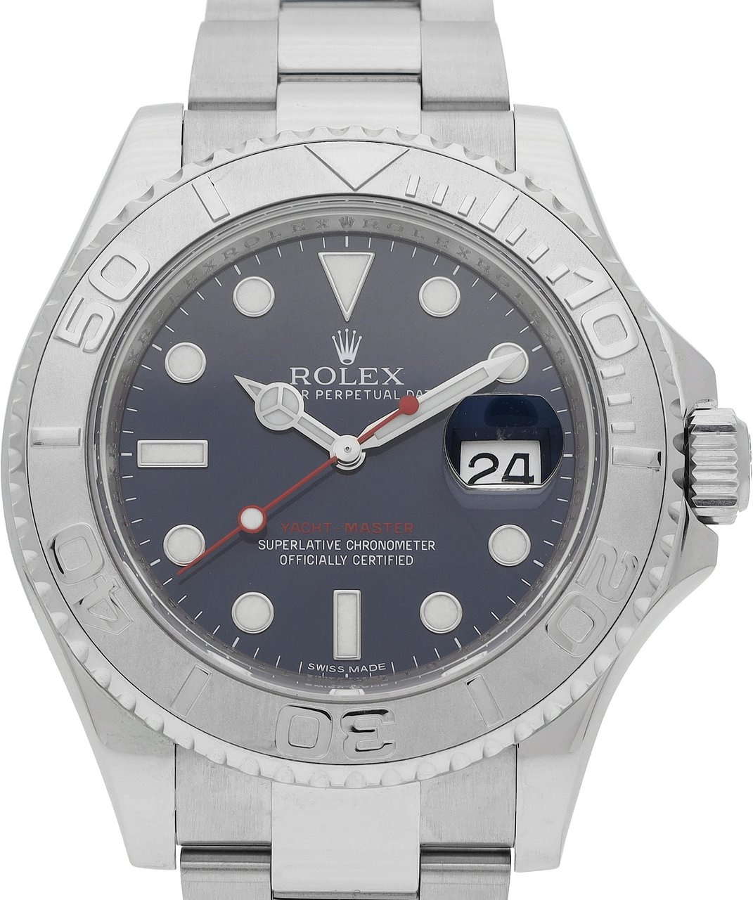 Rolex Yacht-Master Blauw
