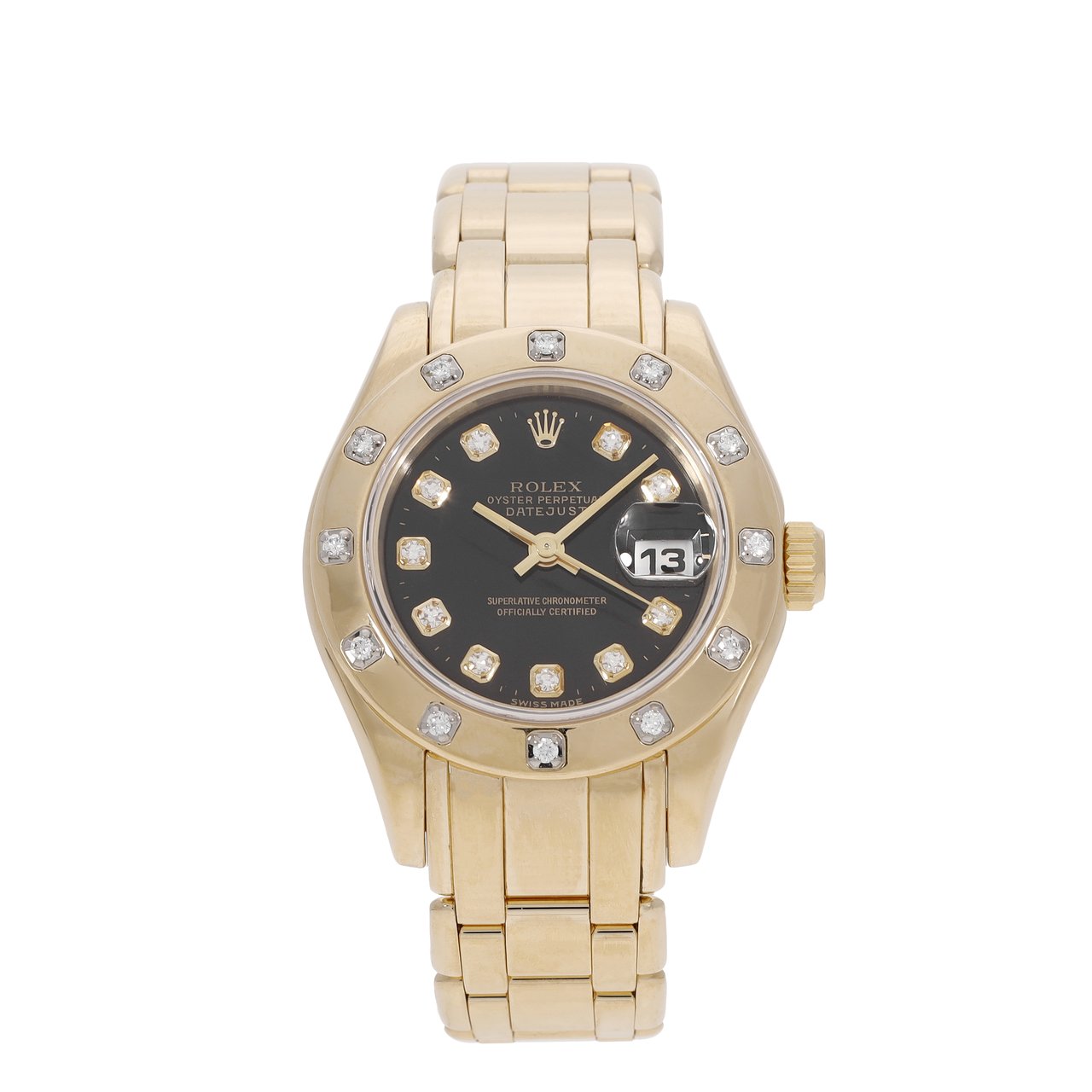 Rolex Lady-Datejust Zwart