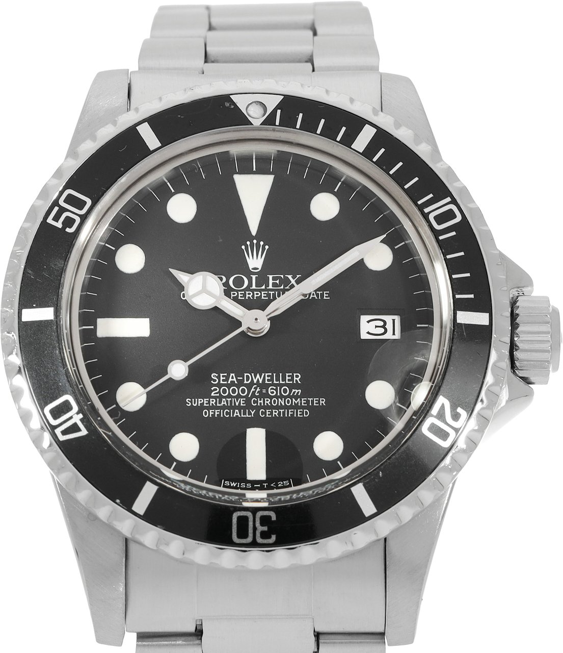 Rolex Sea-Dweller Zwart