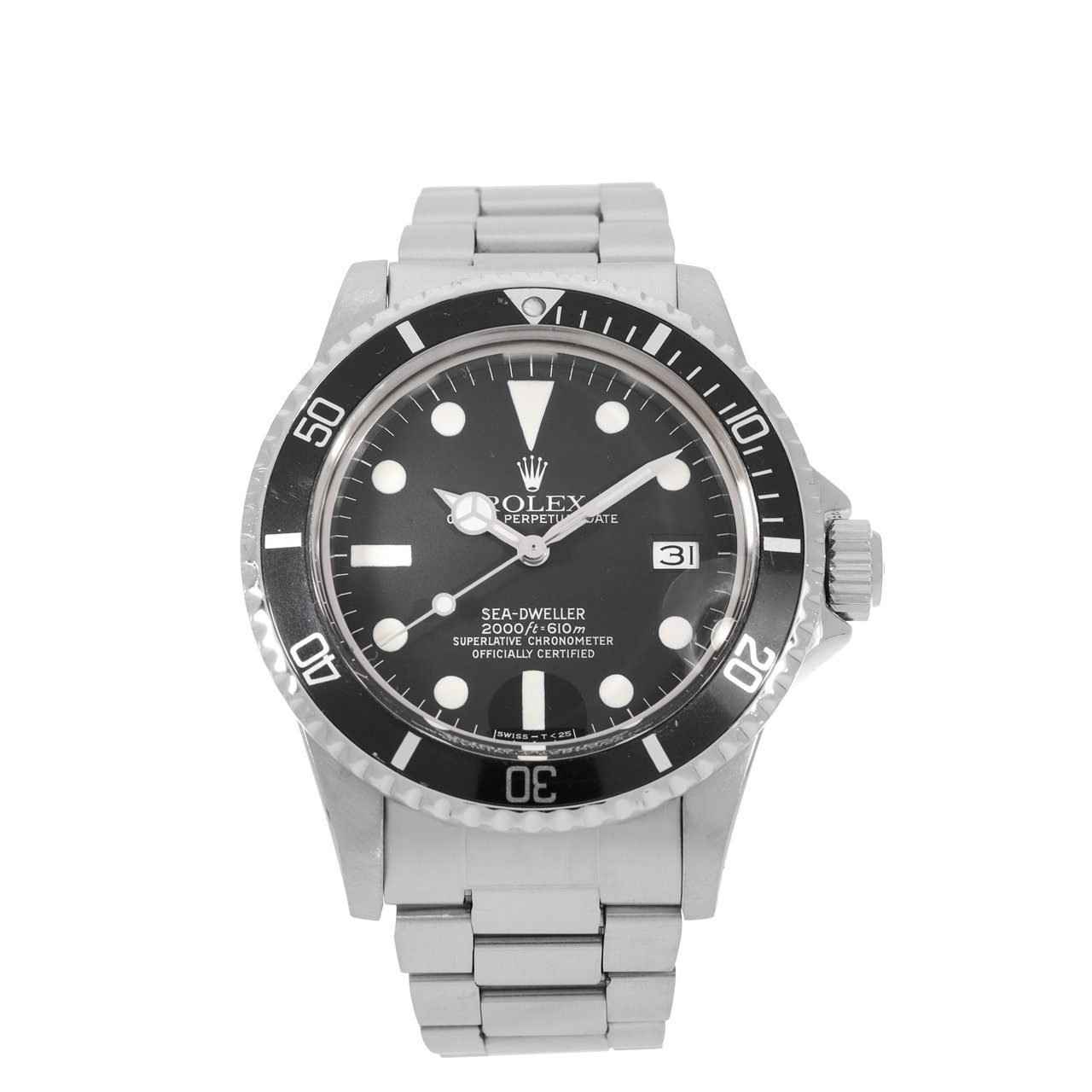 Rolex Sea-Dweller Zwart