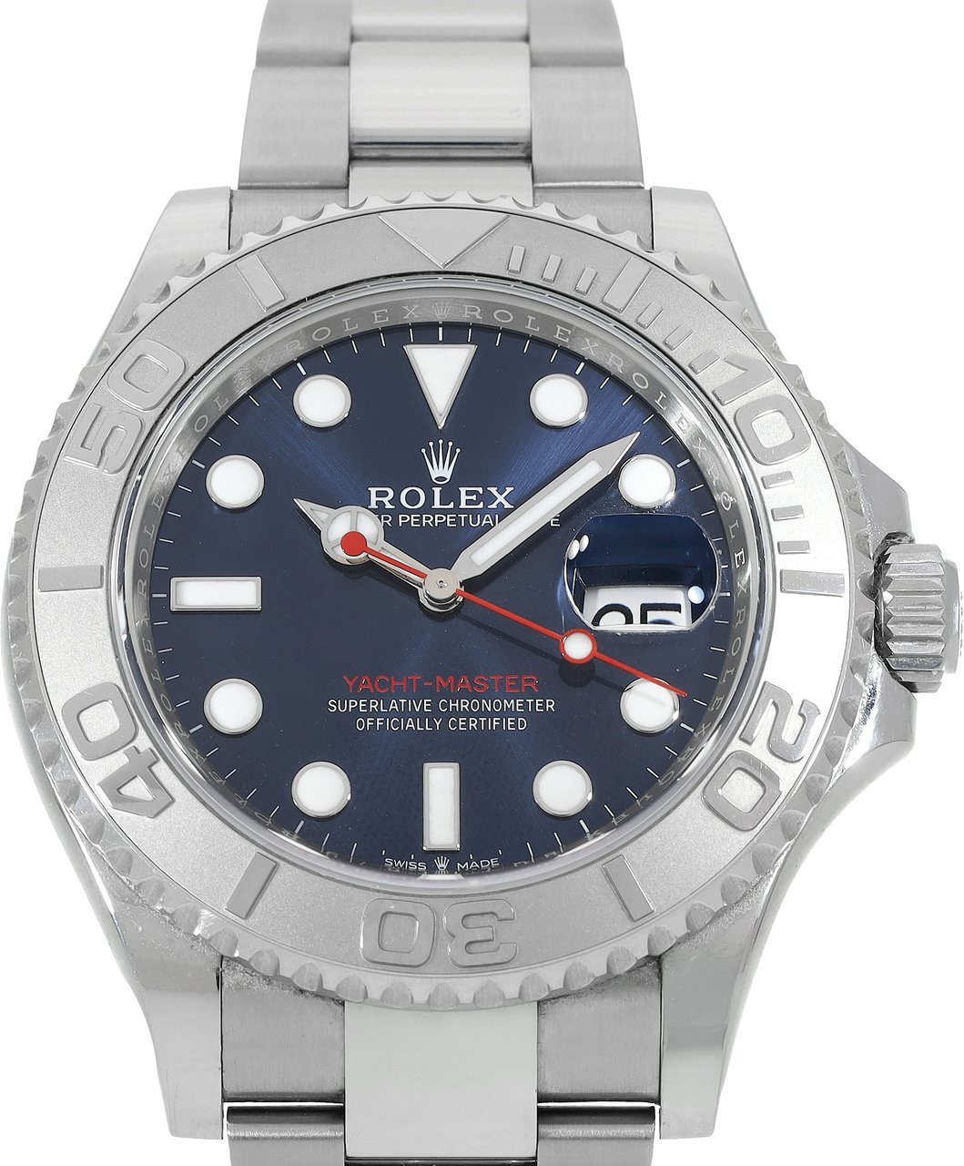 Rolex Yacht-Master Blauw