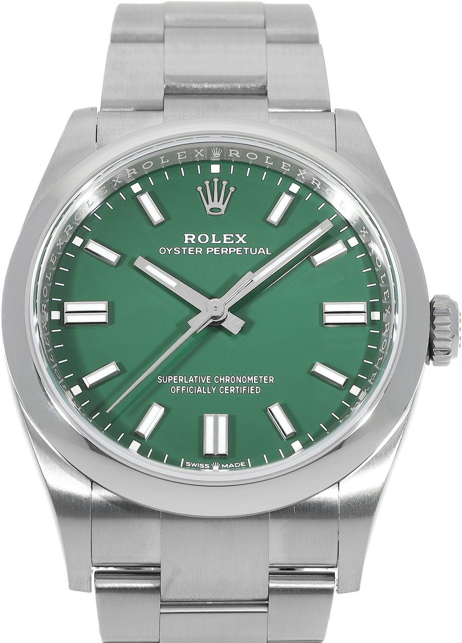 Rolex Oyster Perpetual Groen