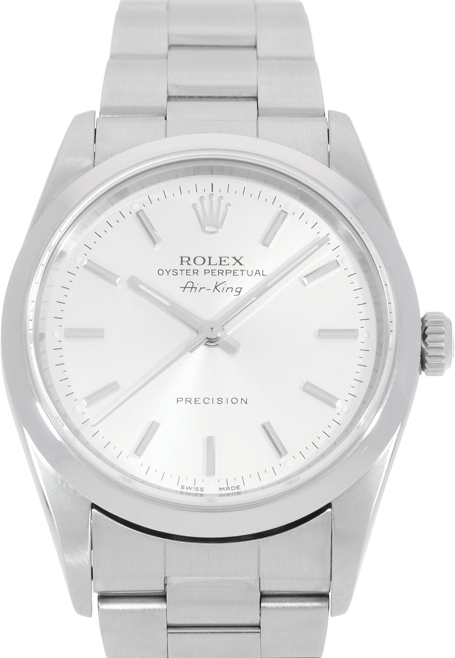 Rolex Air-King Zilver