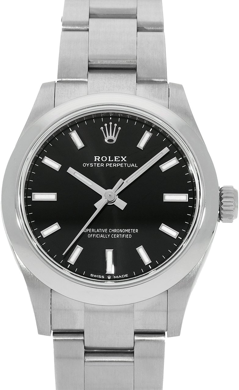 Rolex Oyster Perpetual Zwart