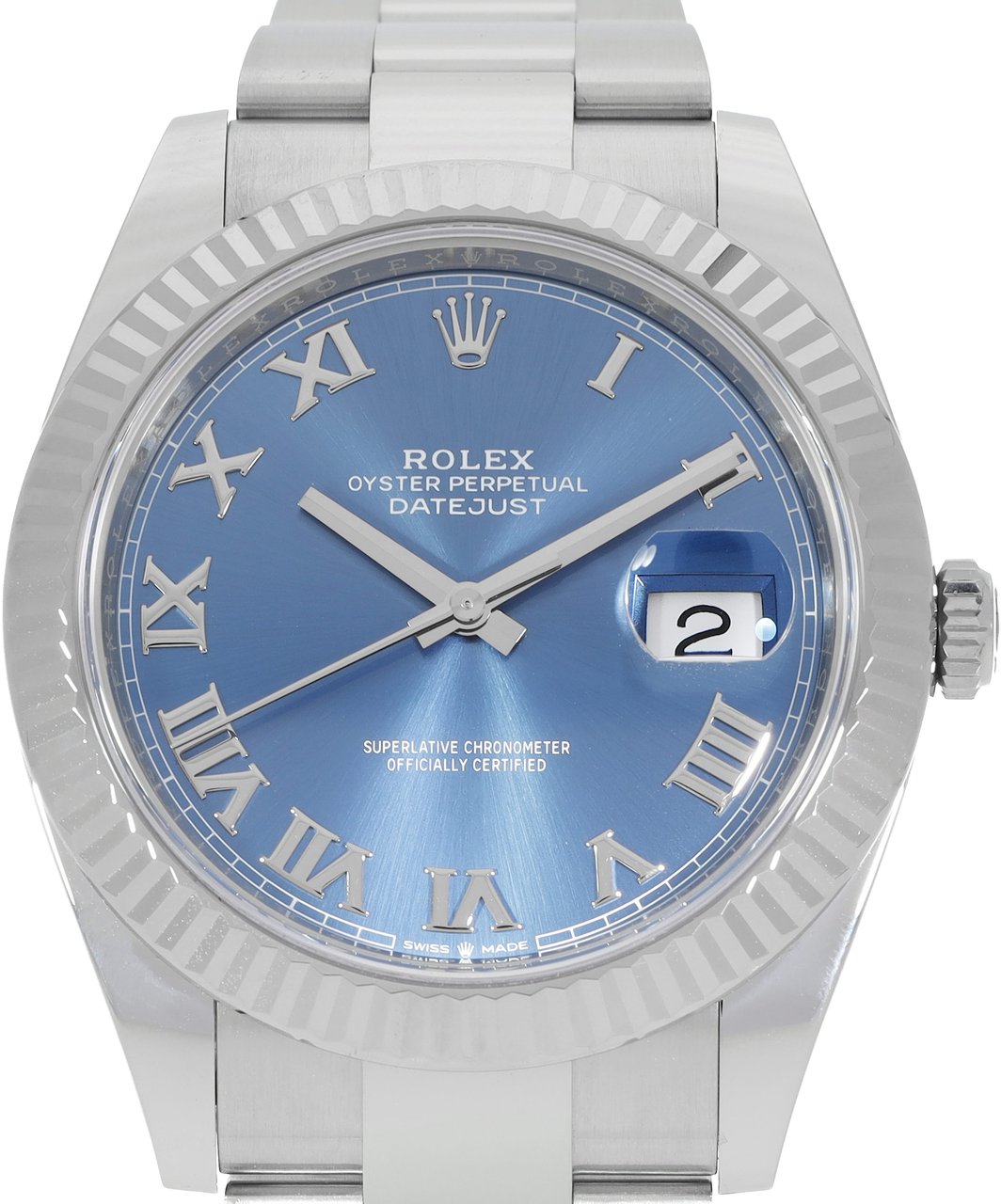 Rolex Datejust Blauw