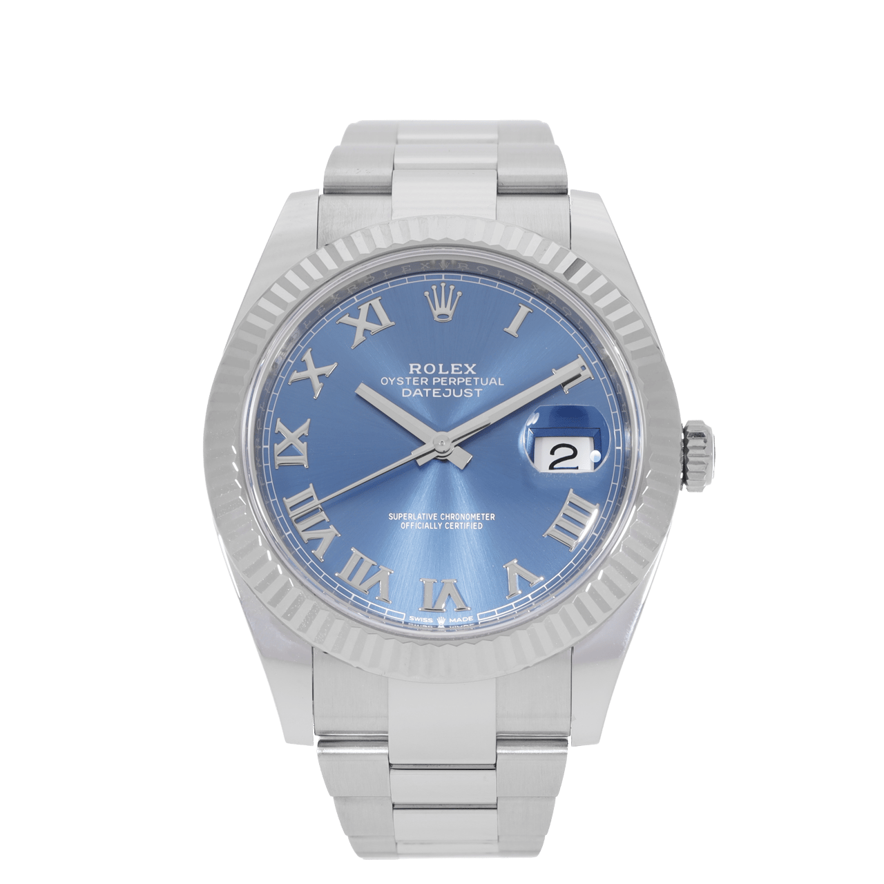 Rolex Datejust Blauw