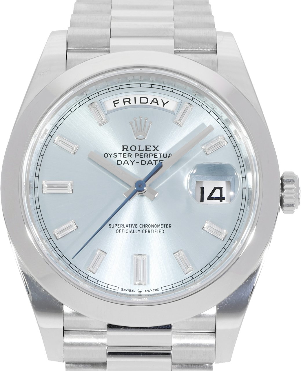 Rolex Day-Date Blauw