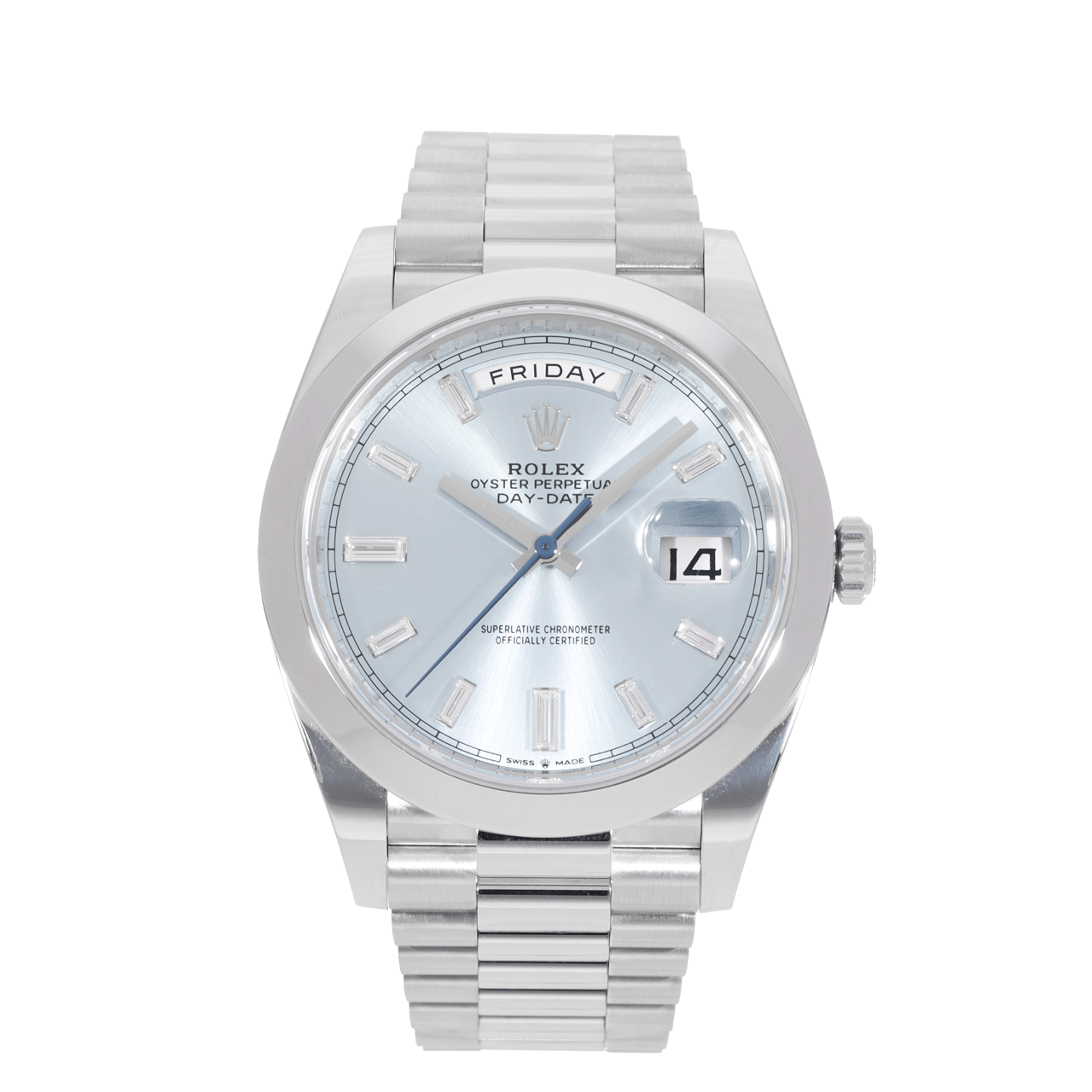 Rolex Day-Date Blauw