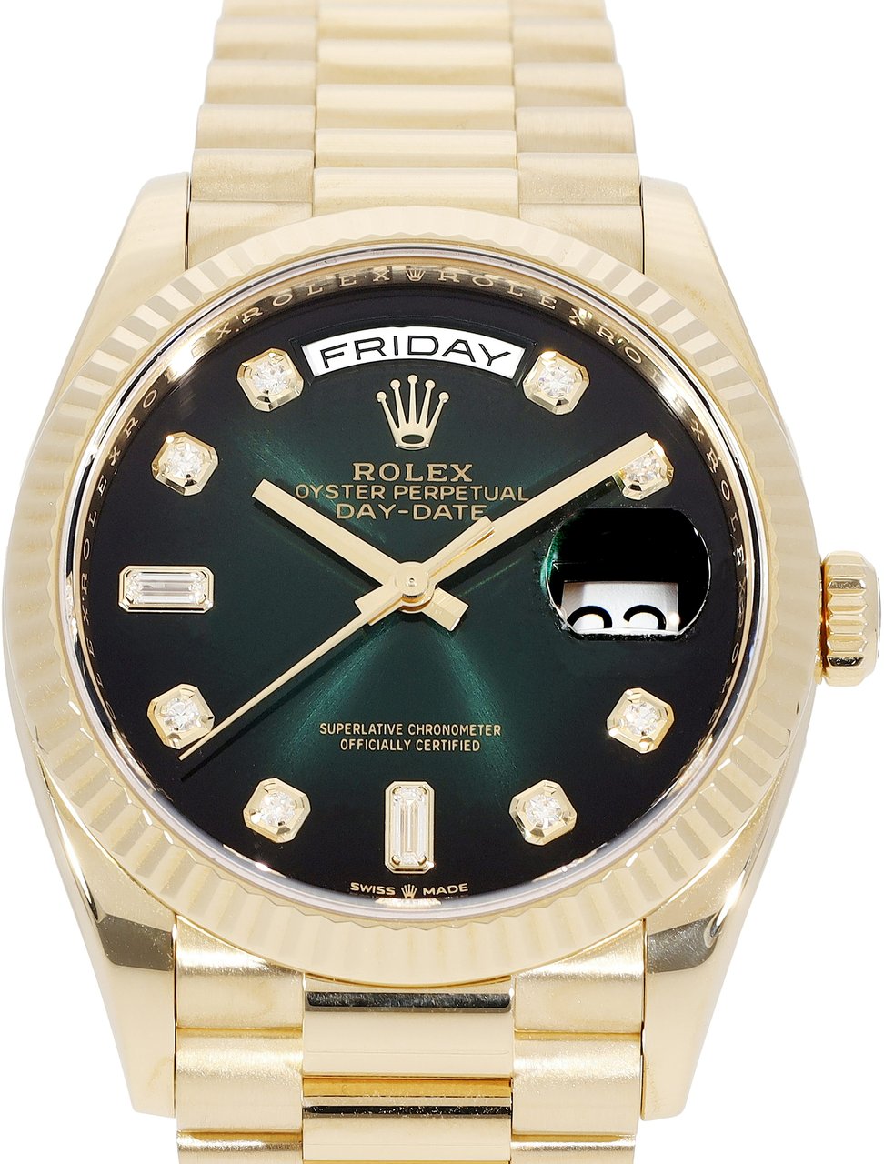 Rolex Day-Date Groen