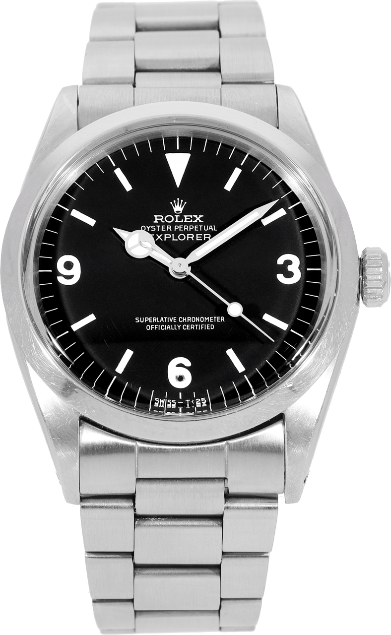 Rolex Explorer Zwart