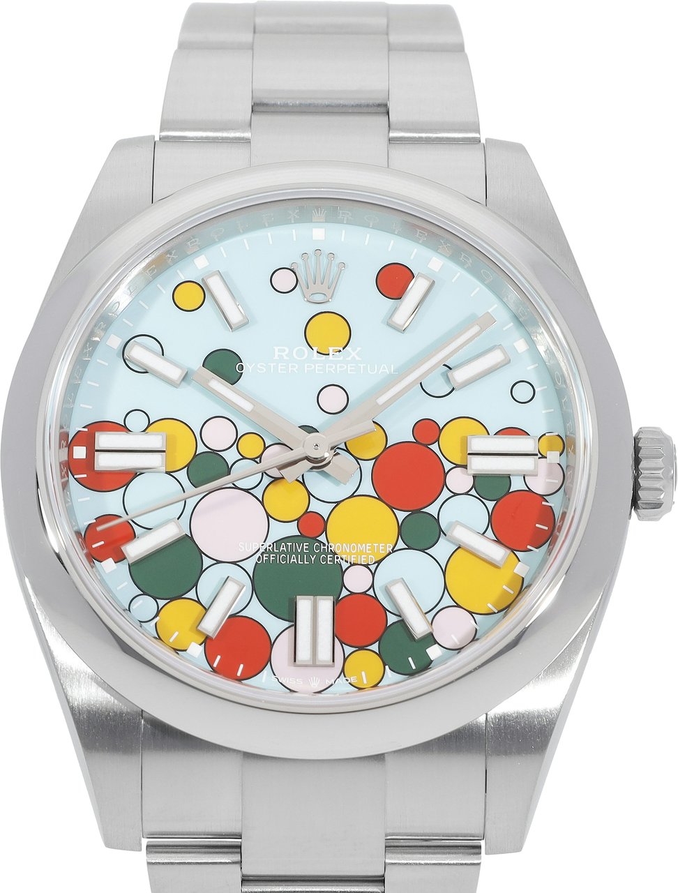 Rolex Oyster Perpetual Blauw