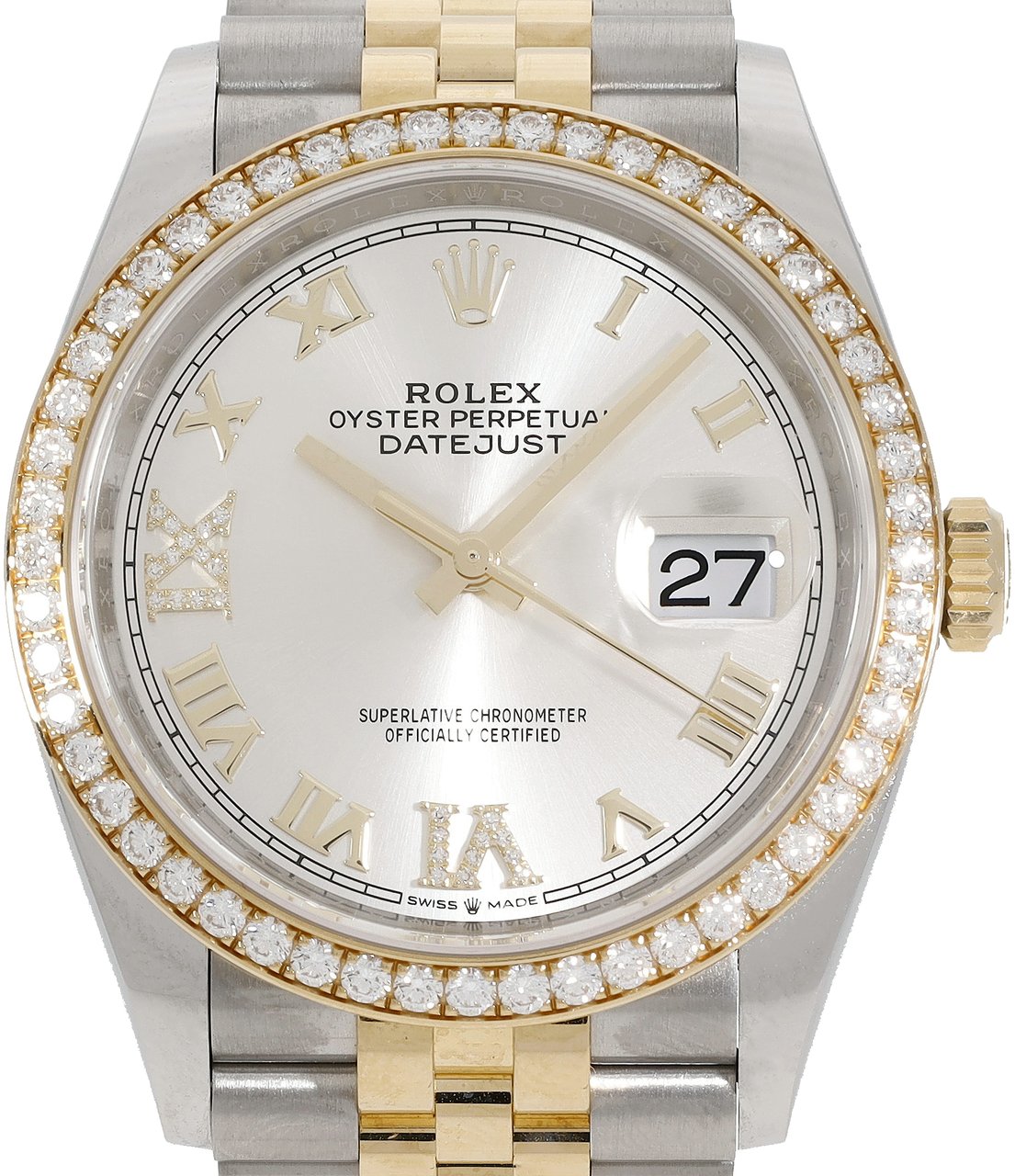 Rolex Datejust Zilver
