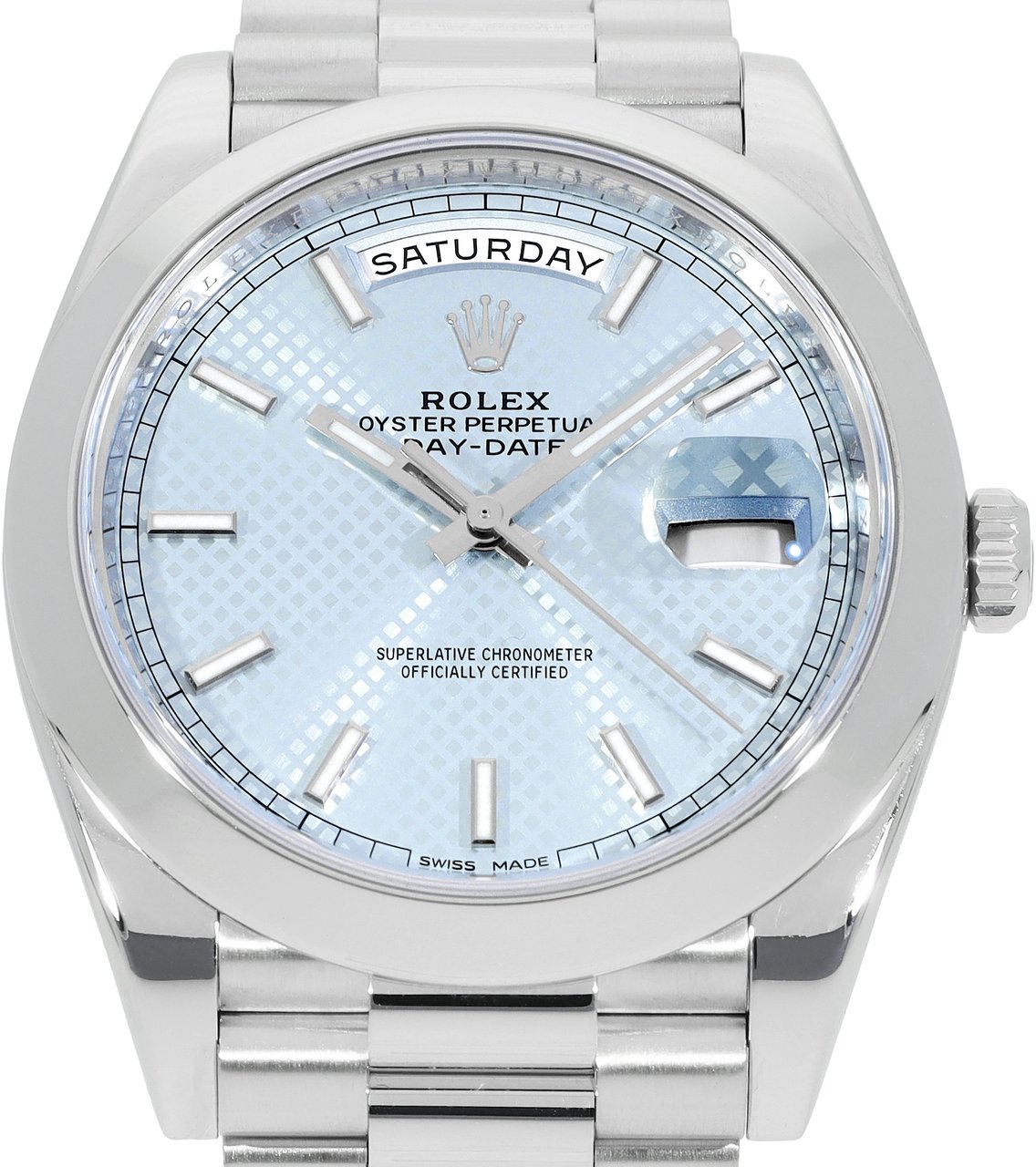 Rolex Day-Date Blauw