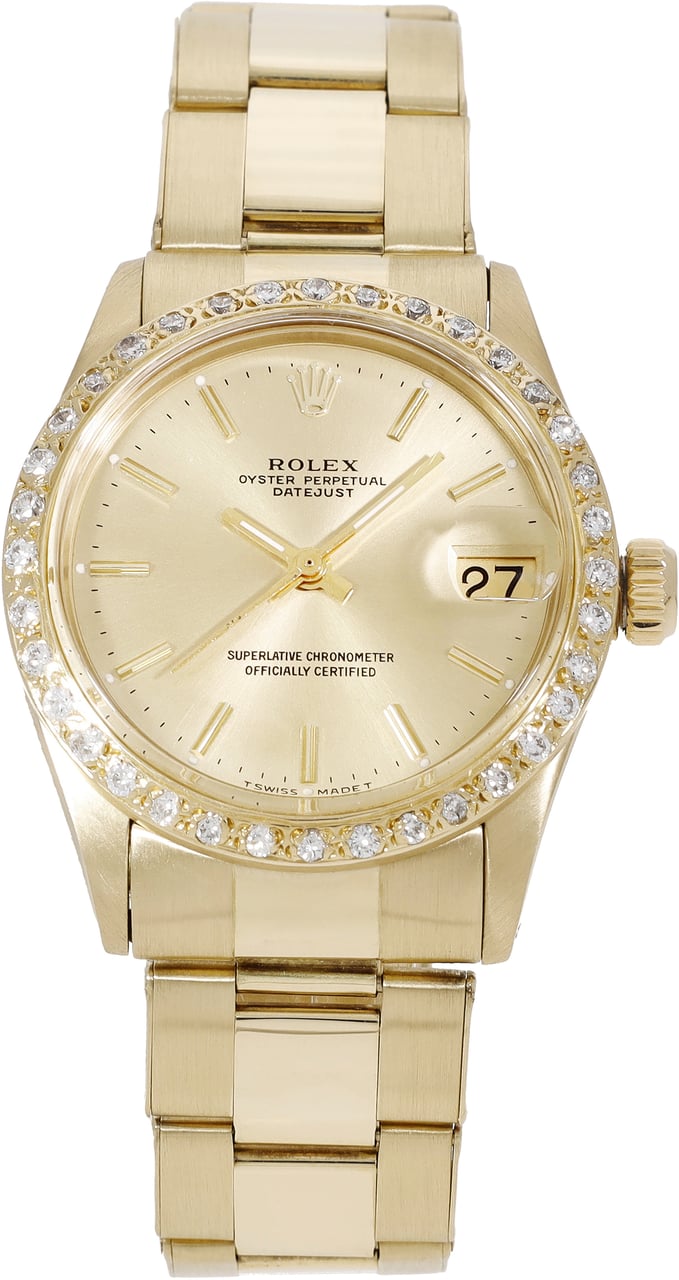 Rolex Datejust Beige