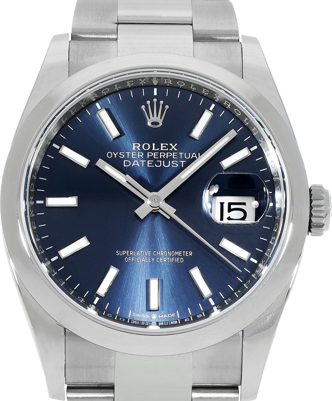 Rolex Datejust Blauw