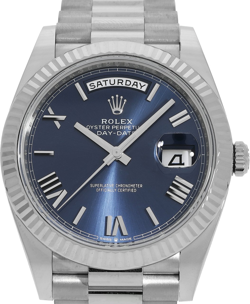 Rolex Day-Date Blauw