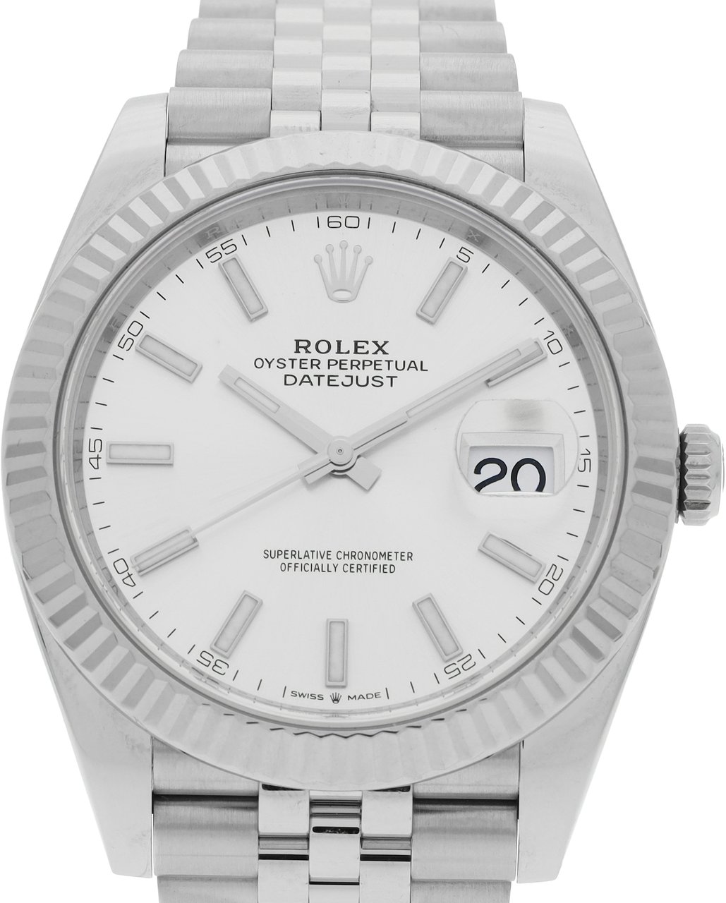 Rolex Datejust Zilver