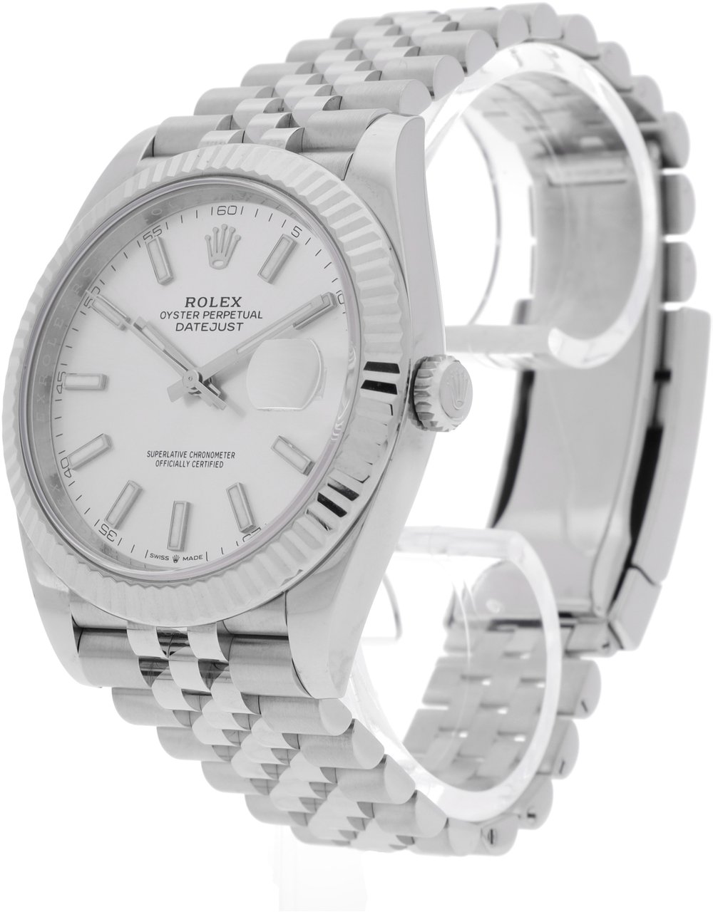 Rolex Datejust Zilver