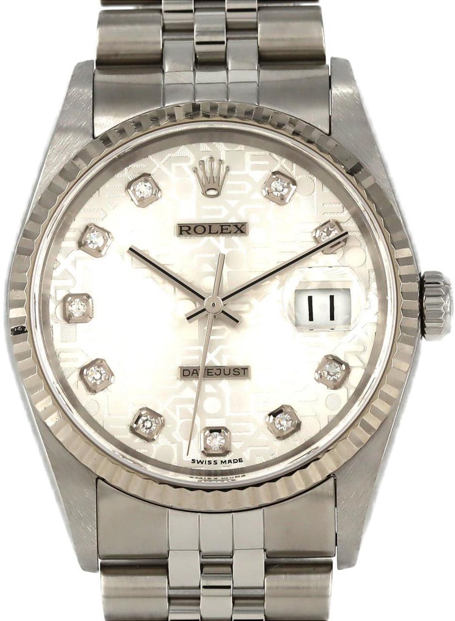 Rolex Datejust Zilver