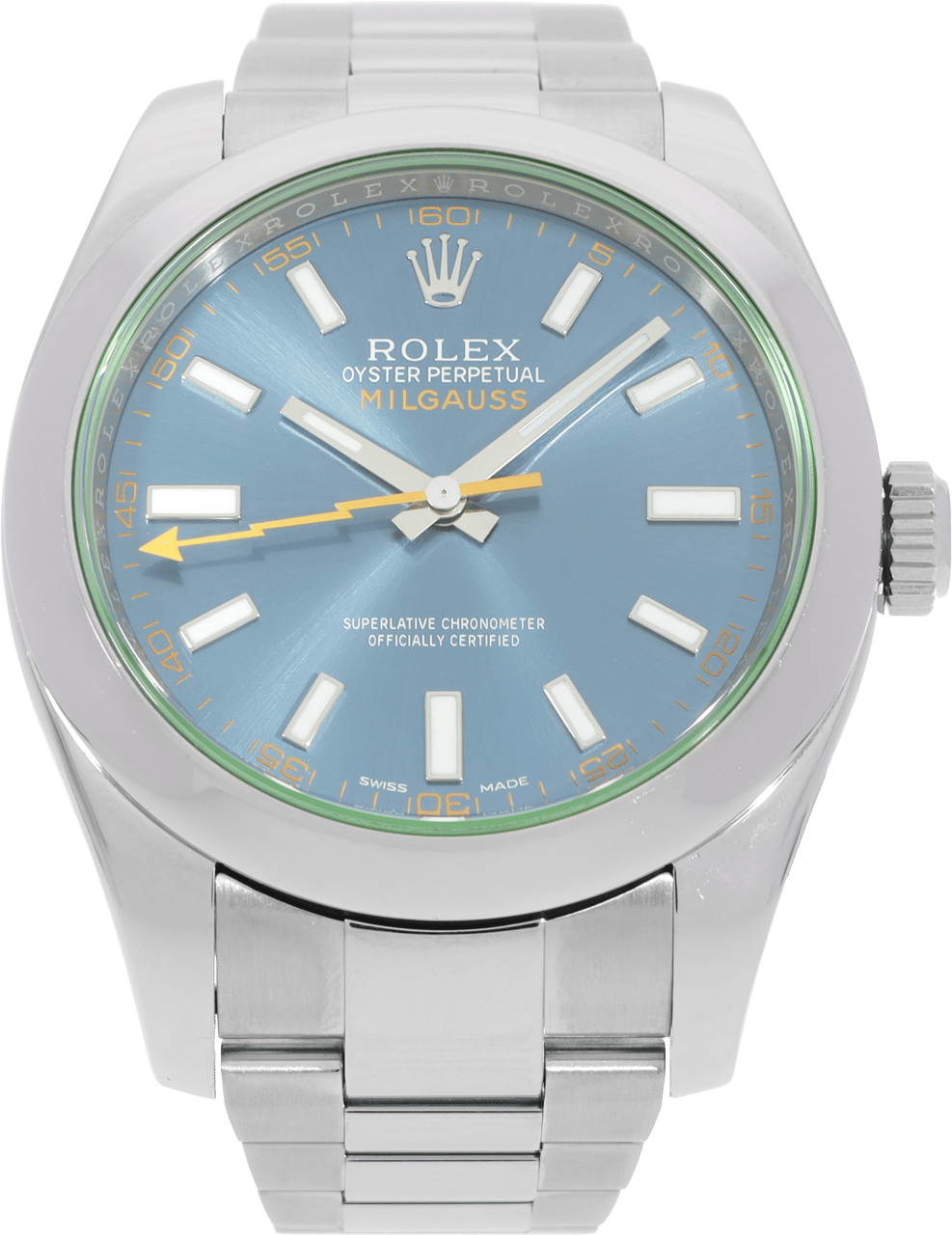 Rolex Milgauss Blauw