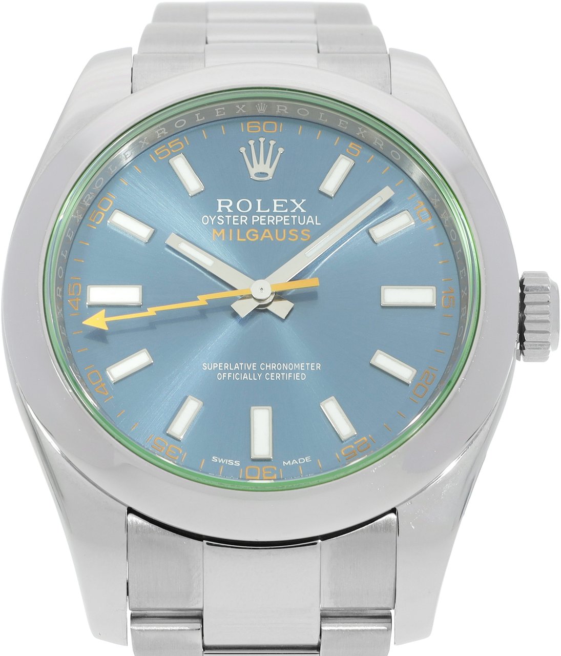 Rolex Milgauss Blauw