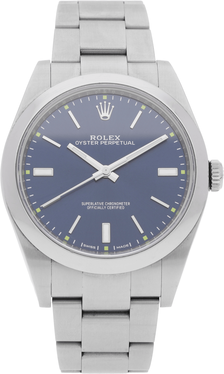 Rolex Oyster Perpetual Blauw