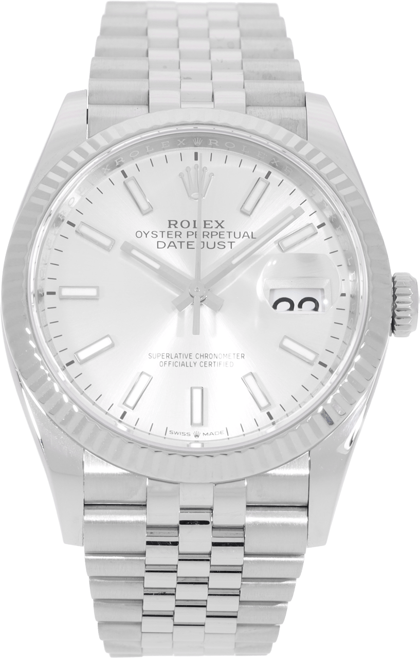 Rolex Datejust Zilver