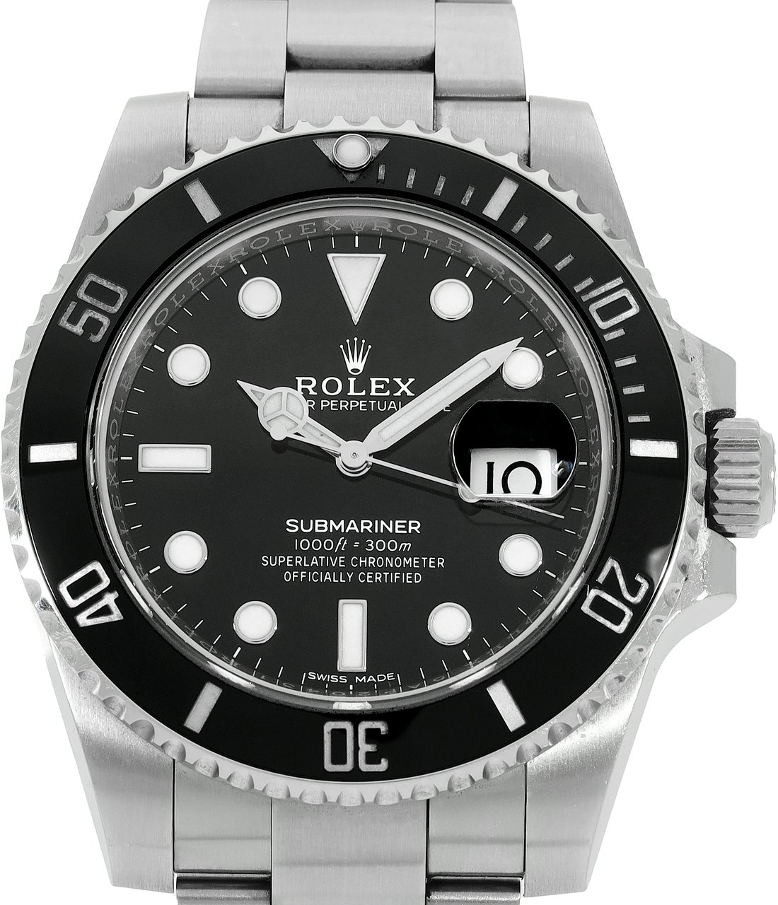 Rolex Submariner Zwart
