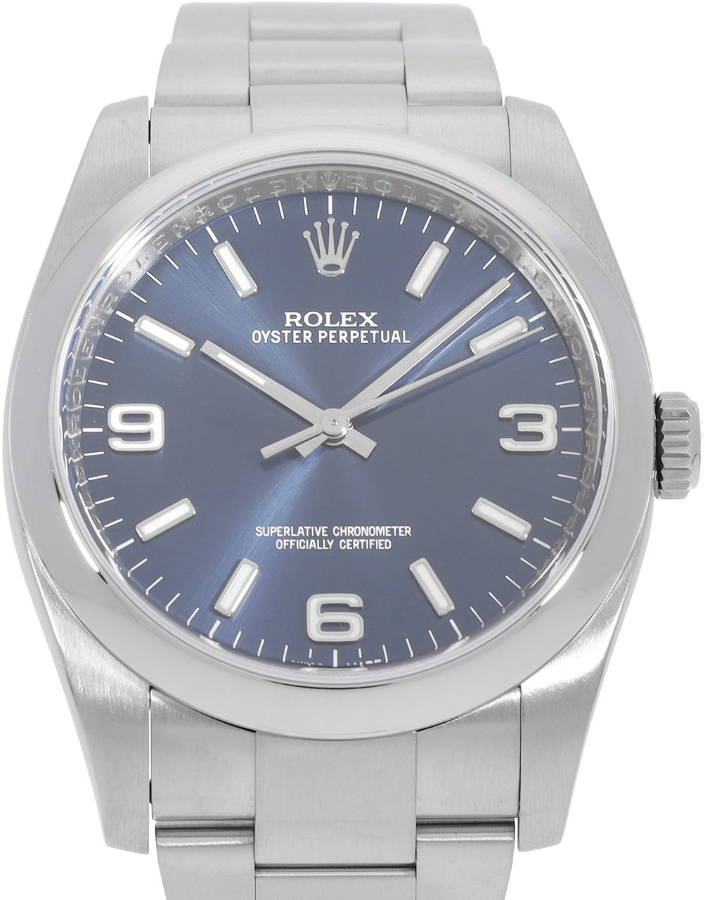 Rolex Oyster Perpetual Blauw