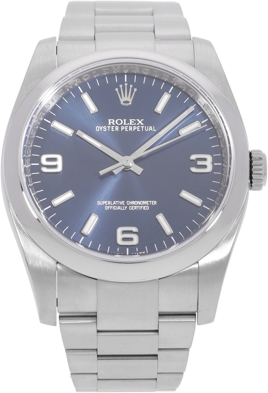Rolex Oyster Perpetual Blauw