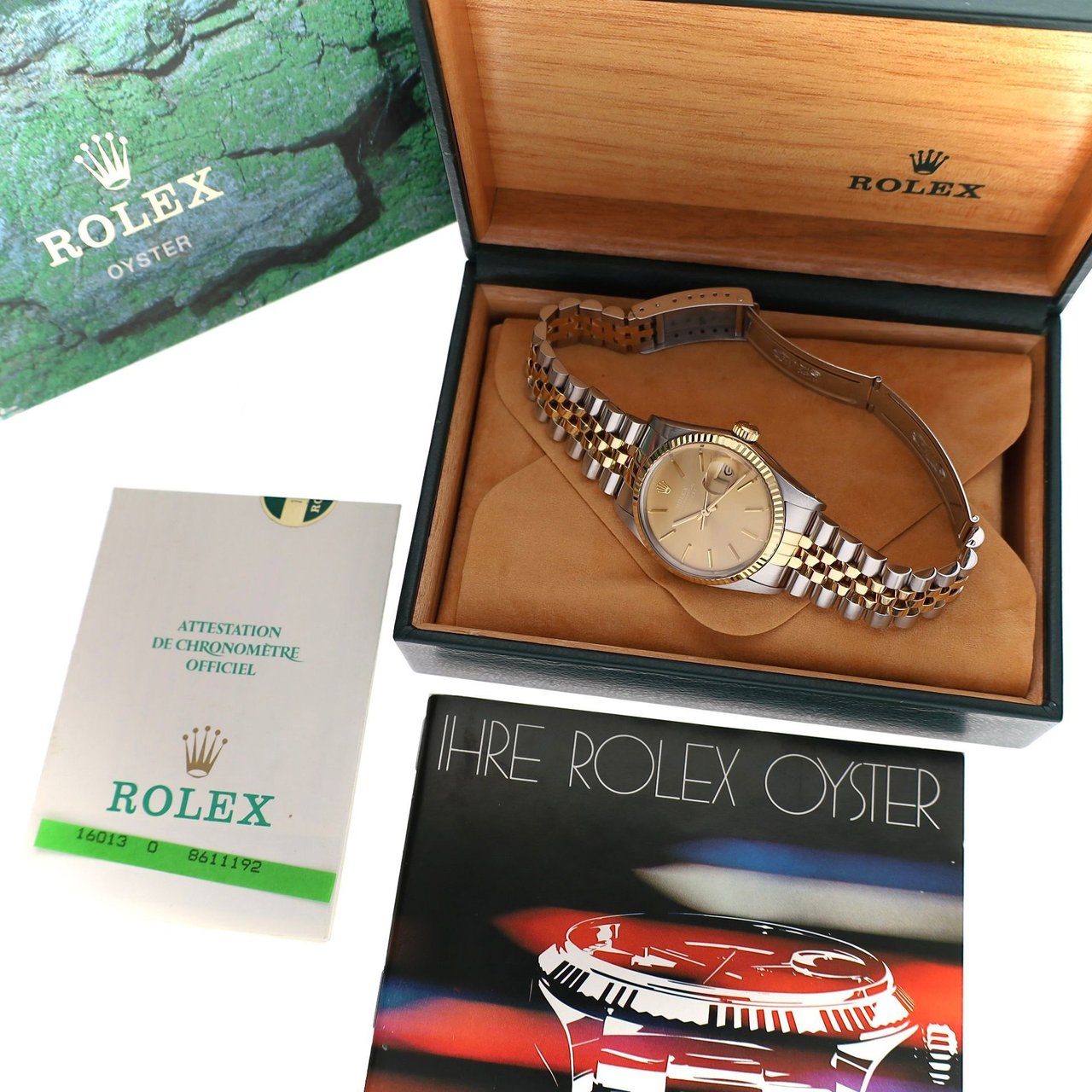 Rolex Datejust Bruin
