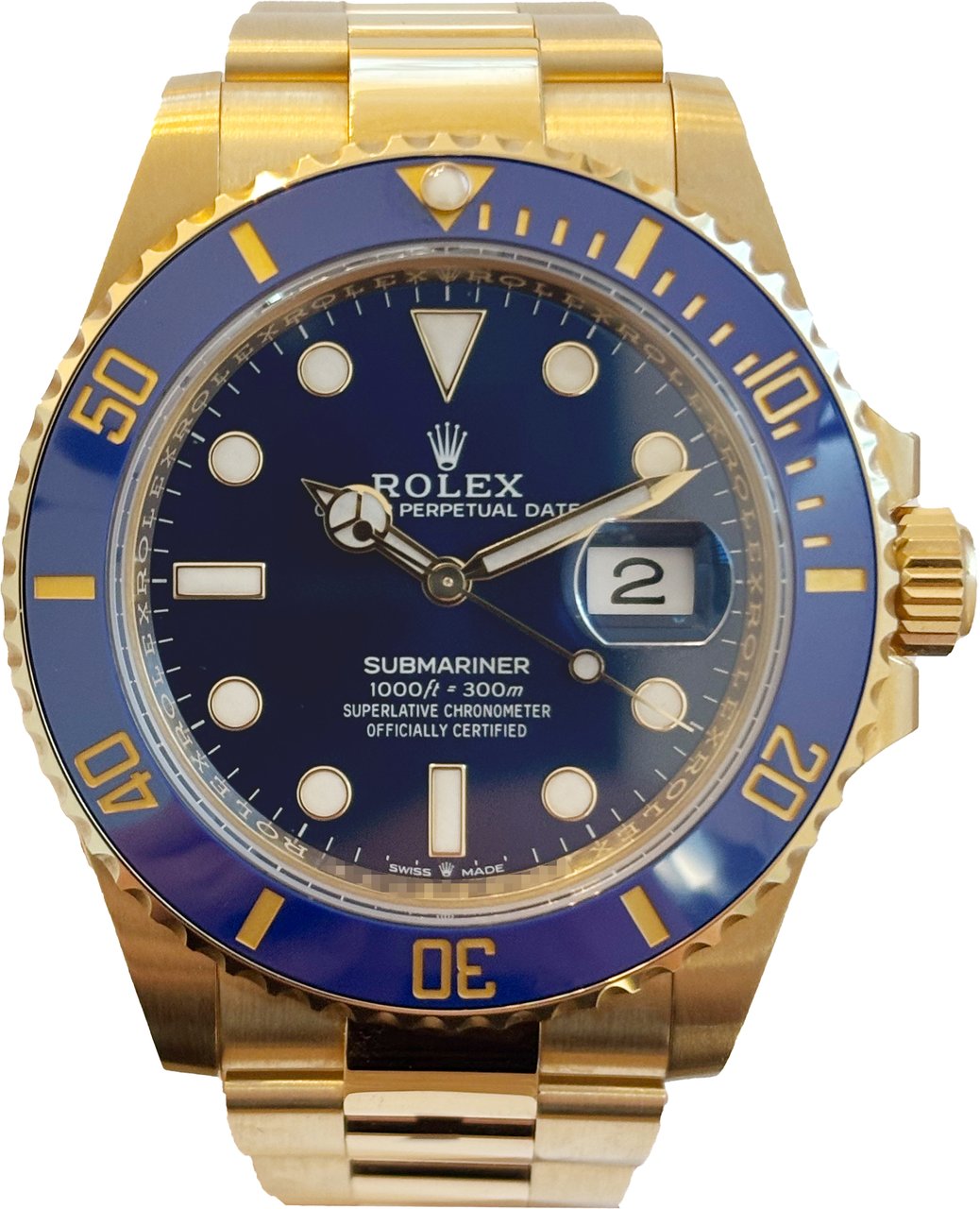 Rolex Submariner Blauw