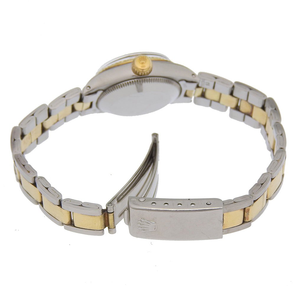 Rolex Oyster Perpetual Date Automatic Watch Stainless Steel and Yellow Gold 34 Divers