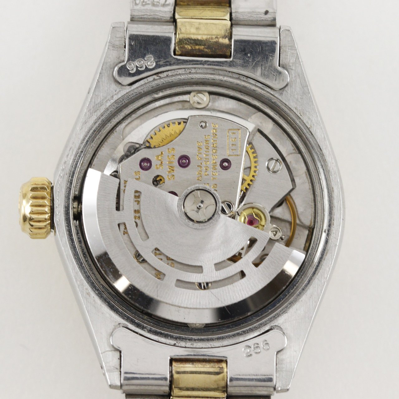 Rolex Oyster Perpetual Date Automatic Watch Stainless Steel and Yellow Gold 34 Divers
