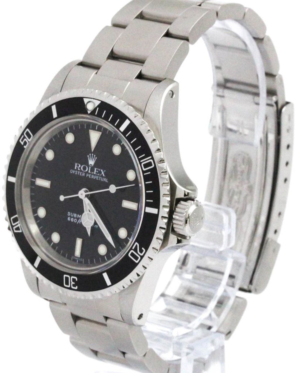 Rolex Rolex Oyster Perpetual Submariner Automatic Watch Stainless Steel 40 Divers