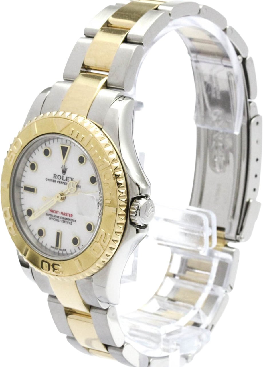 Rolex Oyster Perpetual Yacht-Master Automatic Watch Stainless Steel and Yellow Gold 35 Divers
