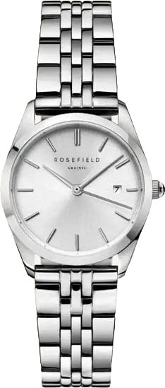 Rosefield Rosefiel Horloge ASSSS-A20 The Ace XS Silver Suray Steel Silver Zilver