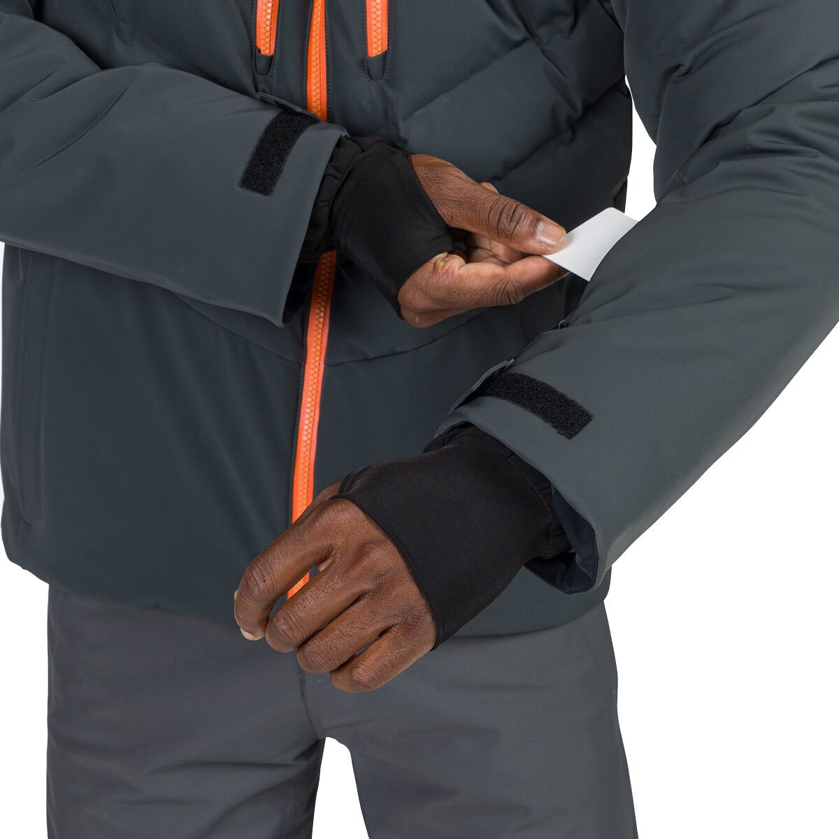 Rossignol Men Blackside Puffy Ski Jacket N Onyx Grey Zwart