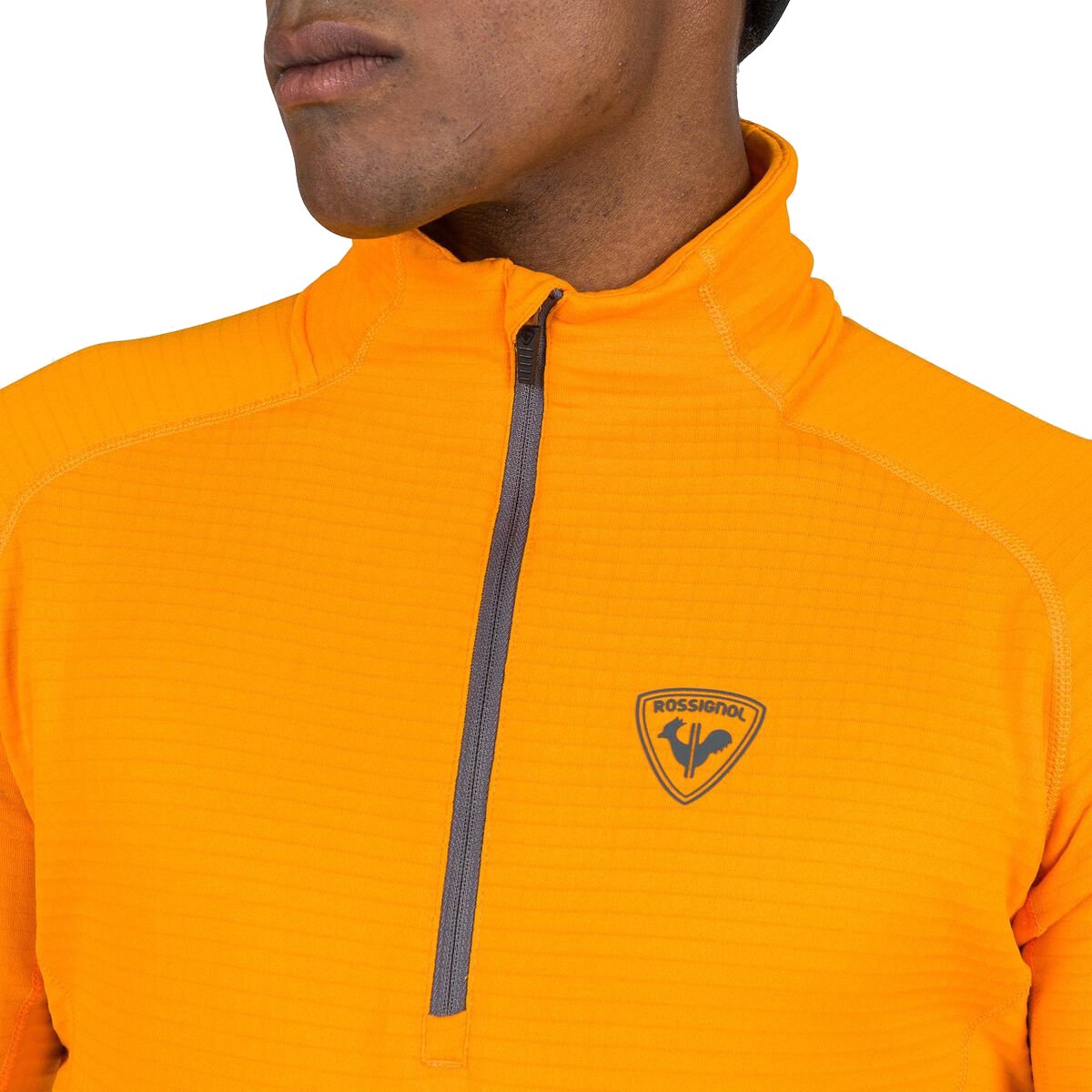 Rossignol Men BlackSide Fleece Pully HZ Q Sunburst Oranje