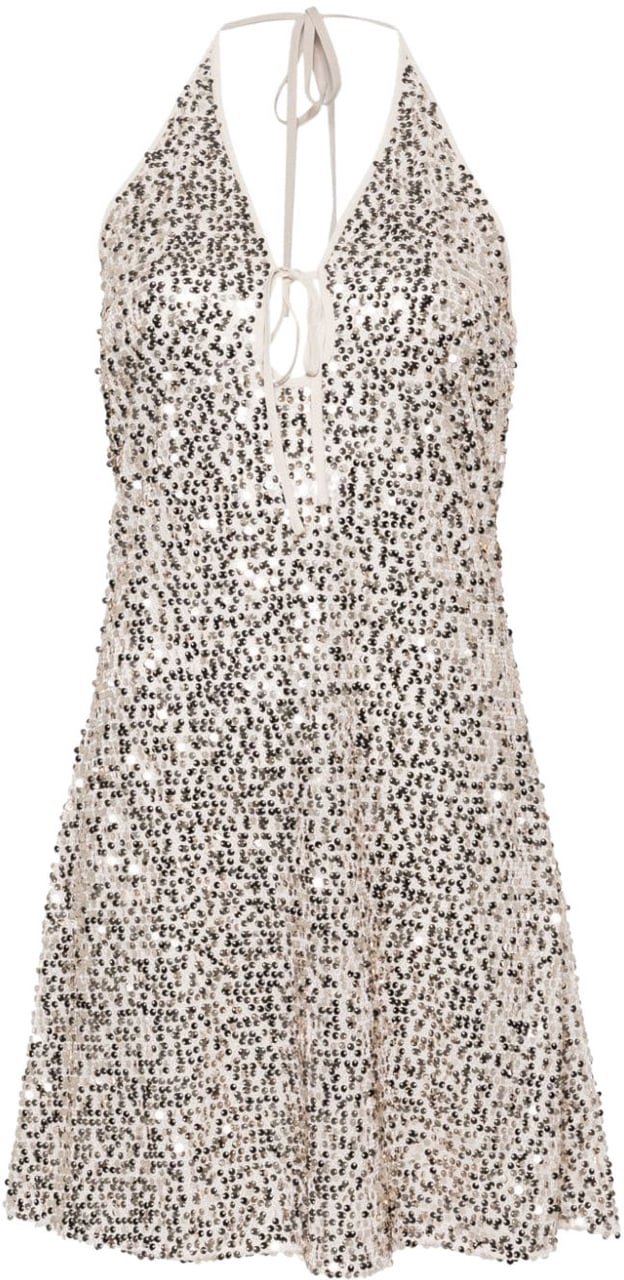 Rotate Dresses Beige Beige