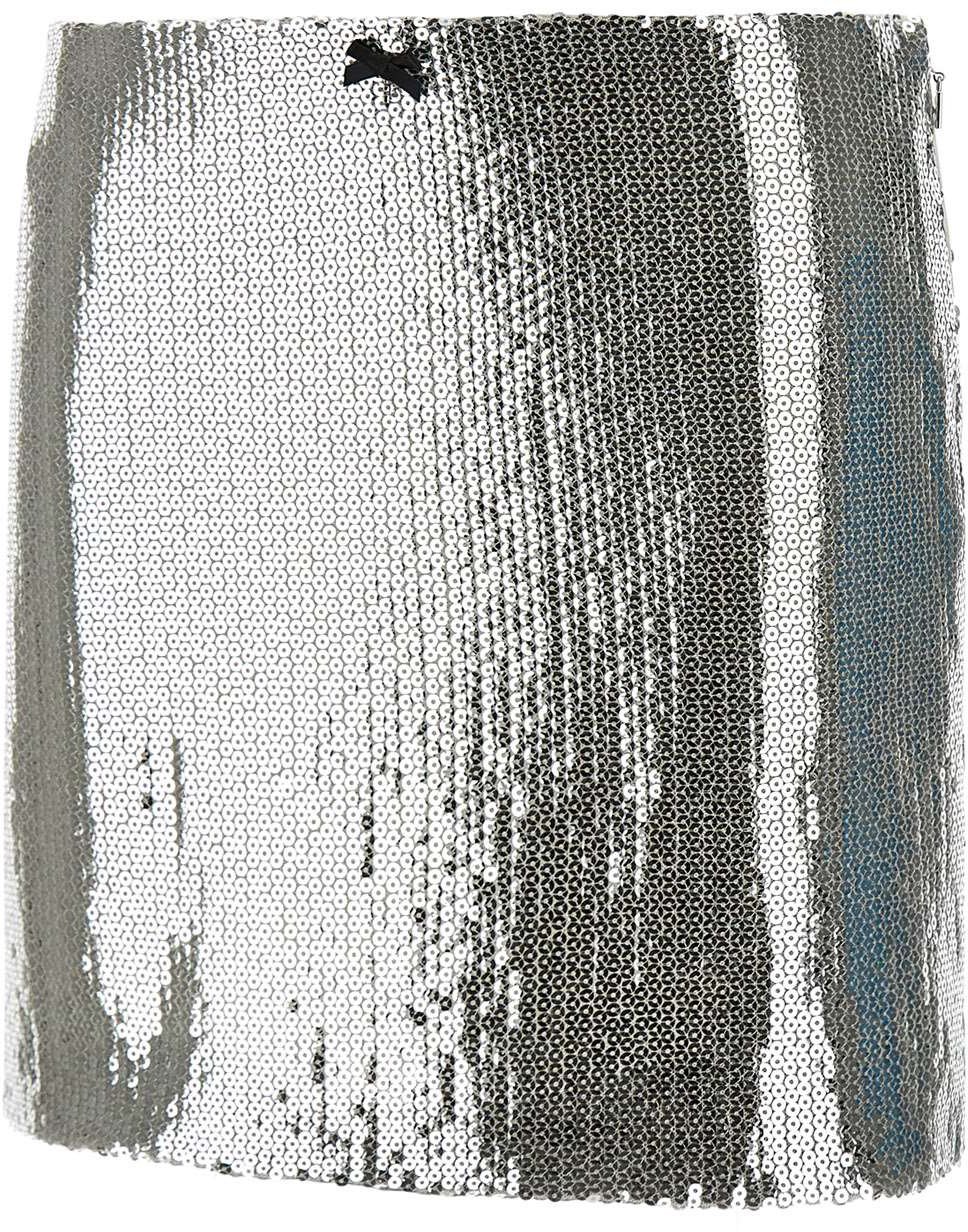 Rotate Skirts Silver Zilver
