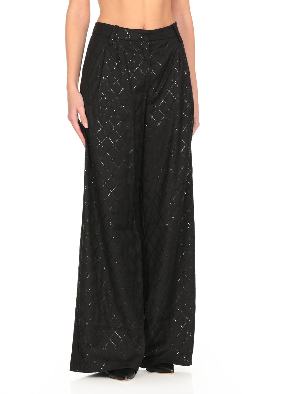Rotate Trousers Black Zwart