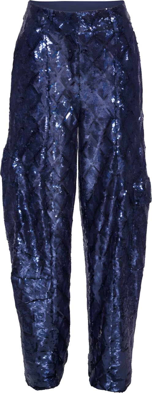 Rotate Trousers Blue Blauw