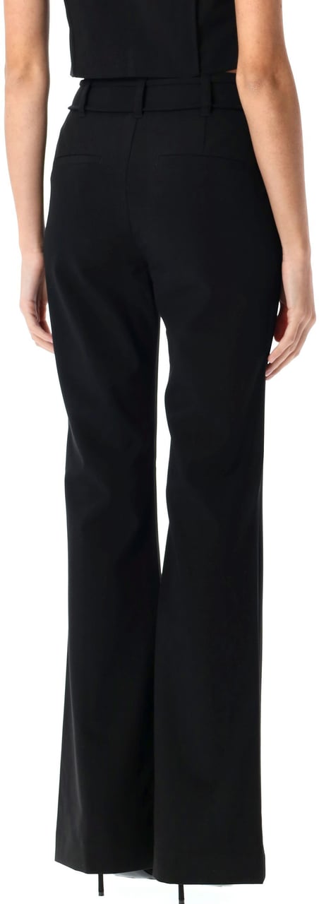 Rotate High Waist Roses Pant Nero Zwart