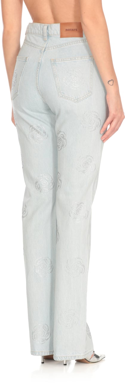 Rotate Jeans Light Blue Blauw
